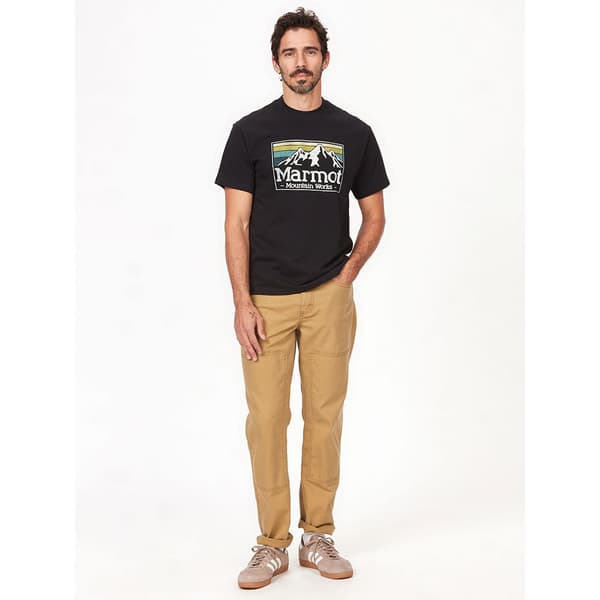 Marmot Lyhythihainen T-paita Mmw Gradient Musta M Mies