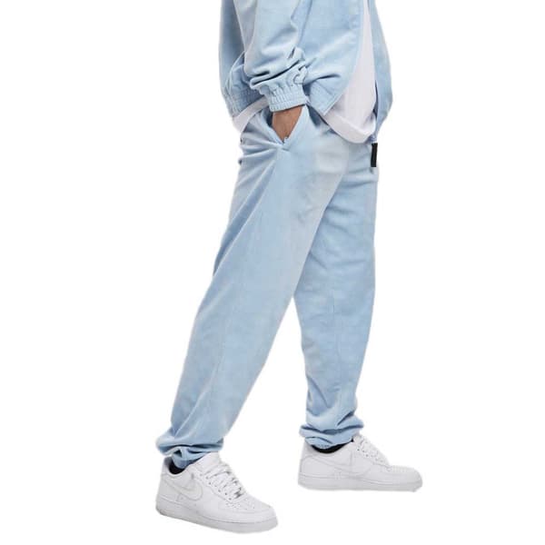 Southpole Bukser Aop Velour Blå 2XL Mand