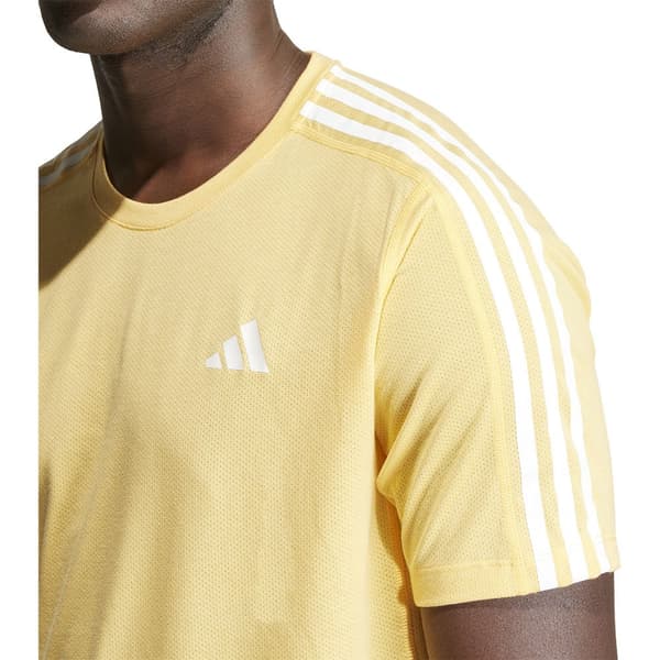 Adidas Stripes Kortärmad T-shirt Own The Run Excite 3  2XL / Regular Man