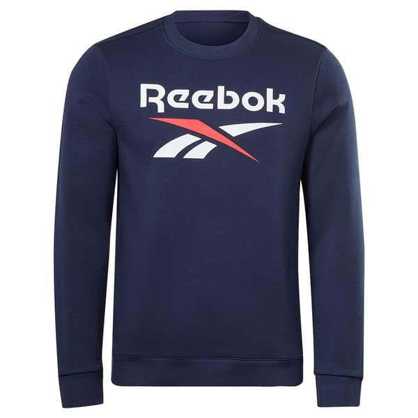Reebok Sweatshirt Ri Flc Big Logo Crew Blå M Mand