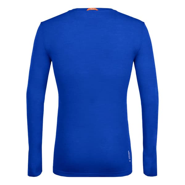 Salewa Langærmet T-shirt Zebru Fresh Amr Blå XL Mand