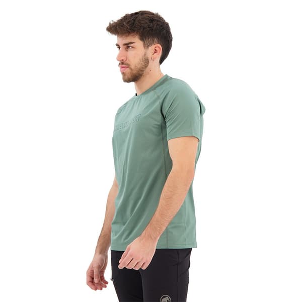 Mammut Kortärmad T-shirt Selun Fl Logo Blå M Man