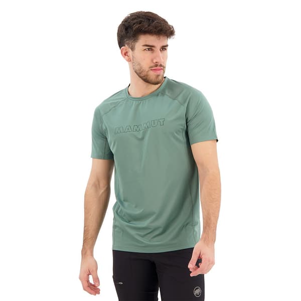 Mammut Kortärmad T-shirt Selun Fl Logo Blå M Man