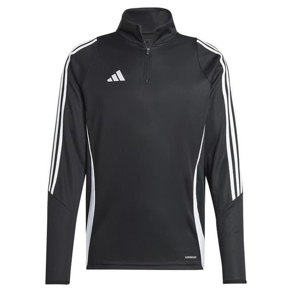 Adidas Half Zip Sweatshirt Training Tiro24 Svart L / Regular Man