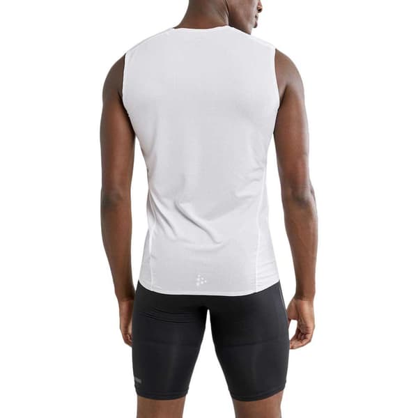 Craft Ärmlös T-shirt Pro Dry Nanoweight Vit XL Man