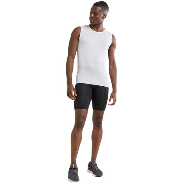 Craft Ärmlös T-shirt Pro Dry Nanoweight Vit XL Man