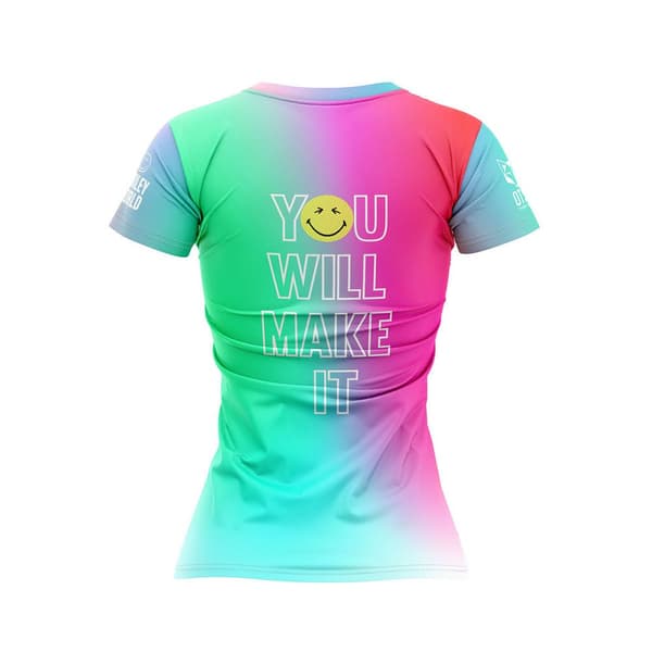 Otso Kortärmad T-shirt Smileyworld Focused Flerfärgad M Kvinna