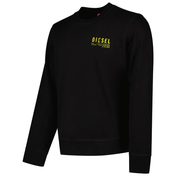 Diesel Sweatshirt Ginn K42 Sort M Mand
