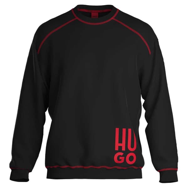 Hugo Sweatshirt Logo 10245063 Rød M Mand