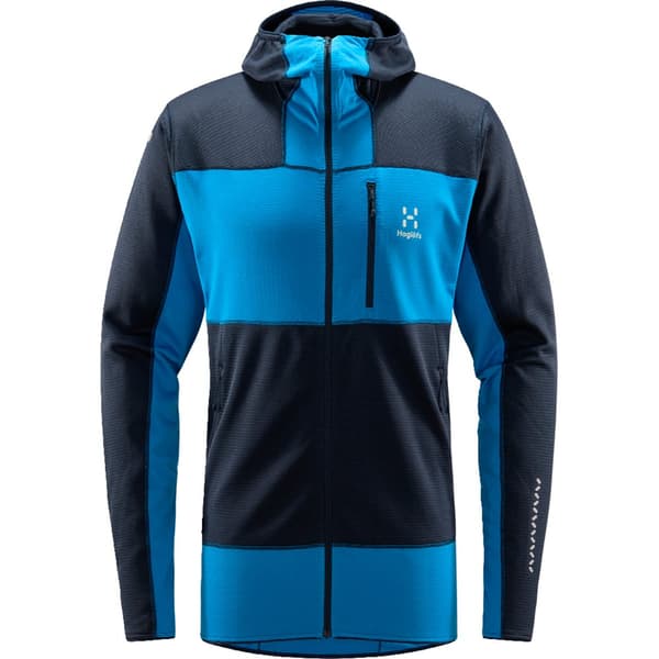Haglofs Sweatshirt Med Full Dragkedja L.i.m Mid Fast Blå M Man