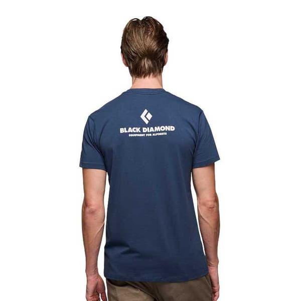 Black Diamond Lyhythihainen T-paita Equipment For Alpinists Sininen L Mies