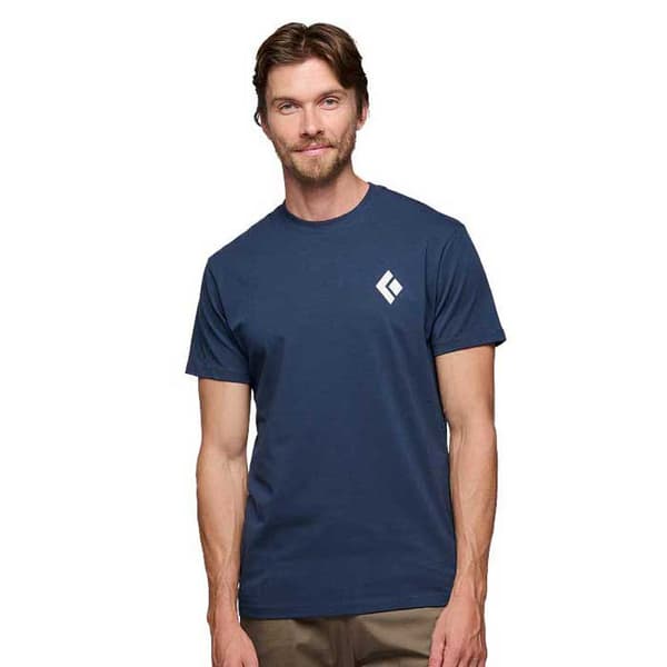 Black Diamond Lyhythihainen T-paita Equipment For Alpinists Sininen L Mies