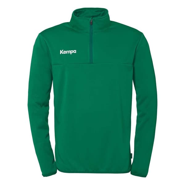 Kempa Halv Lynlå Sweatshirt Grøn L
