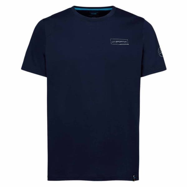 La Sportiva Kortærmet T-shirt Mantra Blå M Mand