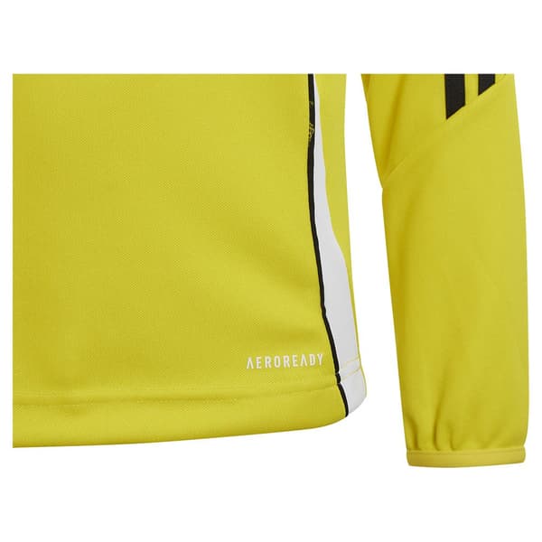 Adidas Halv Lynlå Sweatshirt Tiro24 Gul 5-6 Years Dreng