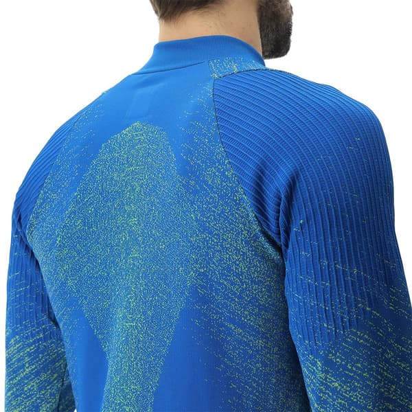 Uyn Långärmad T-shirt Running Exceleration Zip Up Blå 2XL Man