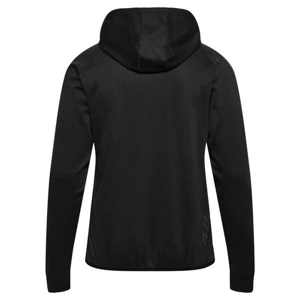 Hummel Sweatshirt Med Fuld Lynlås Interval Sort M Mand