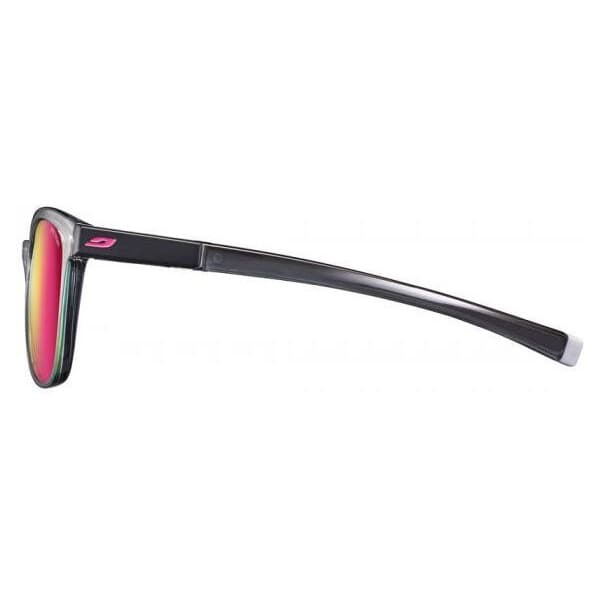 Julbo Spark -solglasögon, genomskinligt grå/rosa