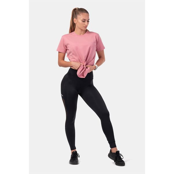 Nebbia Lyhythihainen T-paita Invisible Logo 602 XS Nainen