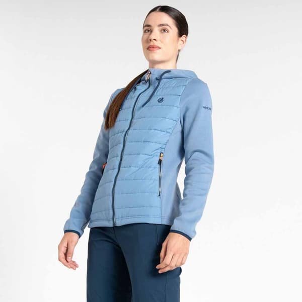 Dare2b Sweatshirt Med Fuld Lynlås Notion Hybrid  16 Kvinde