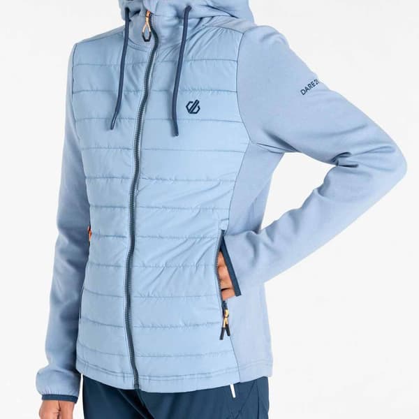 Dare2b Sweatshirt Med Fuld Lynlås Notion Hybrid  16 Kvinde