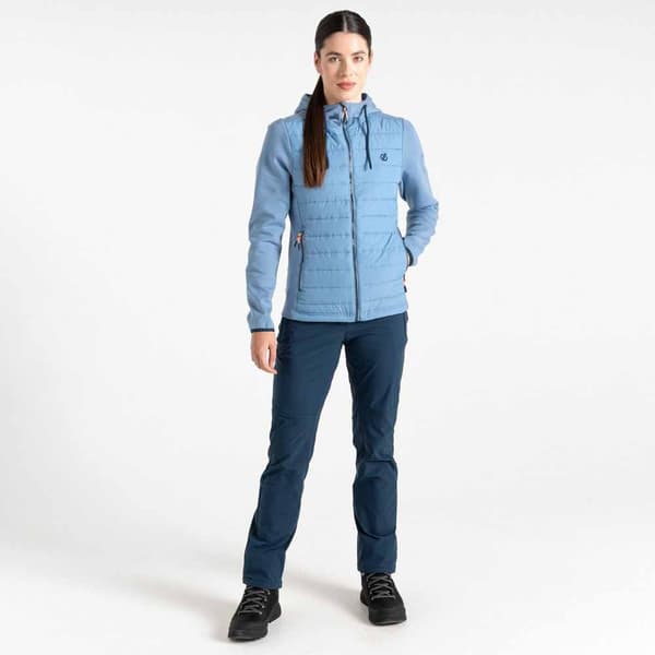 Dare2b Sweatshirt Med Fuld Lynlås Notion Hybrid  16 Kvinde
