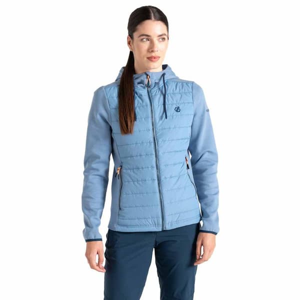 Dare2b Sweatshirt Med Fuld Lynlås Notion Hybrid  16 Kvinde