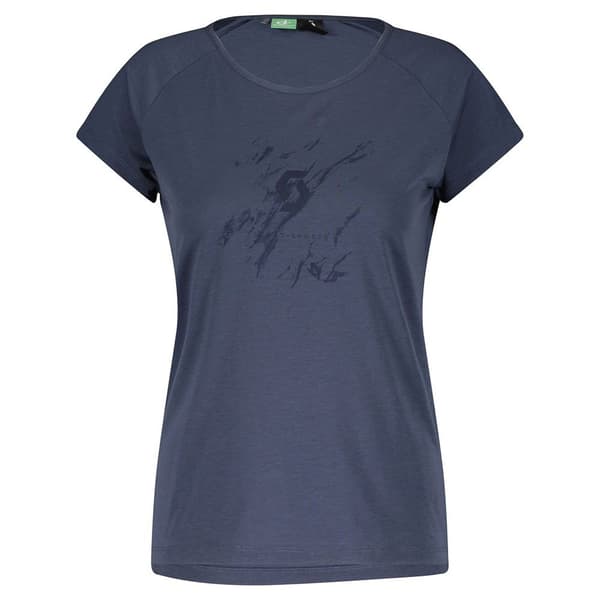 Scott Kortärmad T-shirt Defined Dri Blå M Kvinna