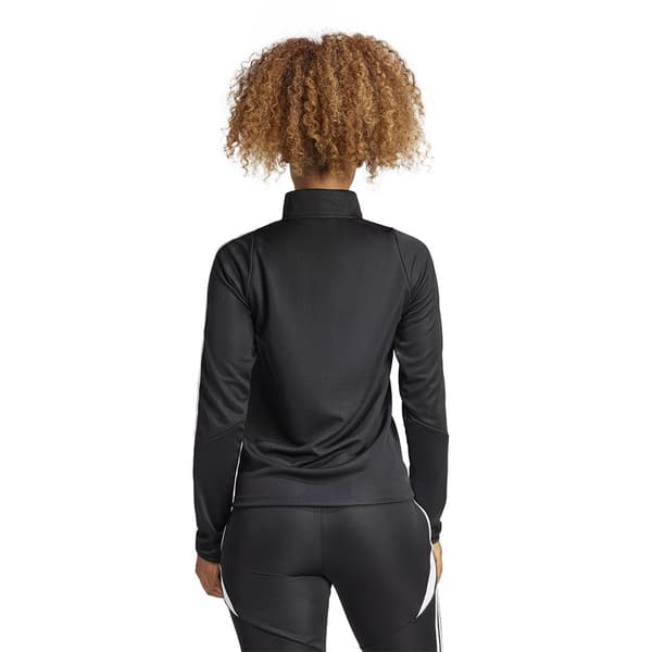 Adidas Half Zip Sweatshirt Training Tiro24 Svart L / Regular Kvinna