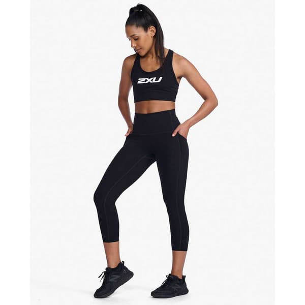 2xu Strumpbyxor Form Stash Hi-rise Comp 7/8 Svart XL Kvinna