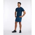 Miniatyrbild 6 av 10: 2xu Kortärmad T-shirt Motion Tech Blå XL Man