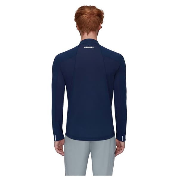 Mammut Langærmet T-shirt Aenergy Fl Zip Blå 2XL Mand
