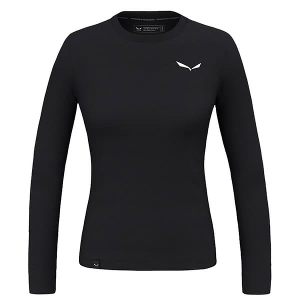 Salewa Kortærmet T-shirt Puez Dry Sort L Kvinde