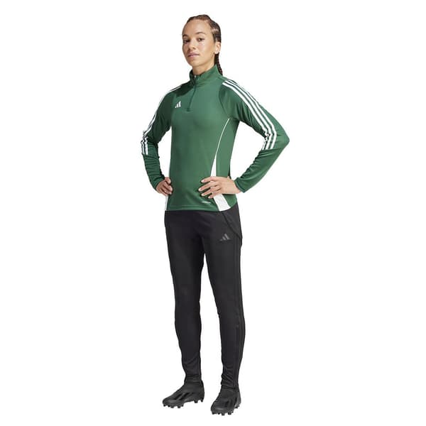 Adidas Halv Lynlås Sweatshirt Træning Tiro24  2XL / Regular Kvinde