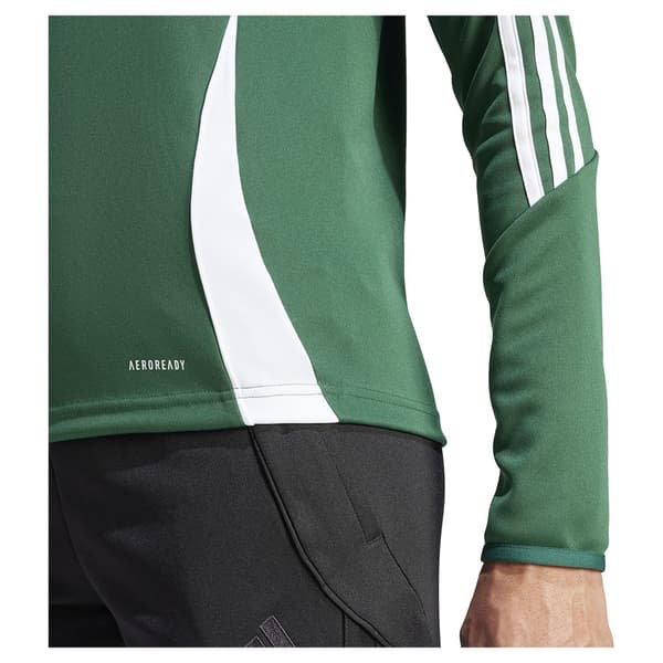Adidas Halv Lynlås Sweatshirt Træning Tiro24  2XL / Regular Kvinde