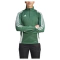 Miniatyrbillede 1 af 6: Adidas Halv Lynlås Sweatshirt Træning Tiro24  XL / Regular Kvinde