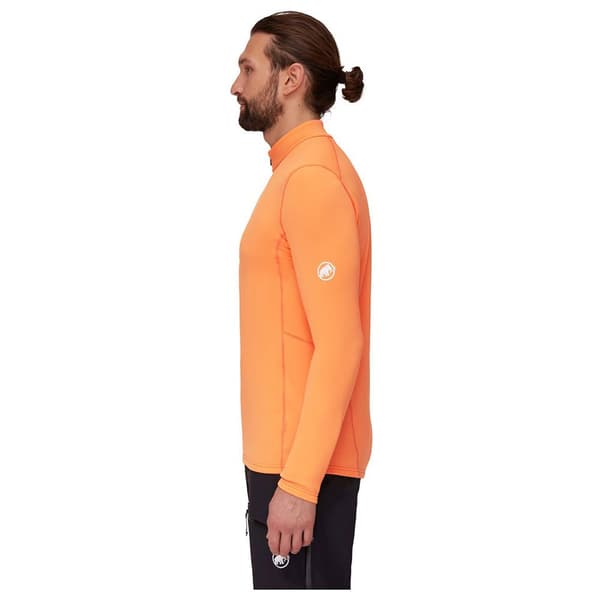 Mammut Långärmad T-shirt Med Halv Dragkedja Aenergy Orange L Man