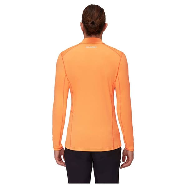 Mammut Långärmad T-shirt Med Halv Dragkedja Aenergy Orange L Man