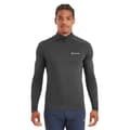 Miniatyrbillede 1 af 5: Montane Langærmet T-shirt Med Halv Lynlås Dart Xt Grå L Mand
