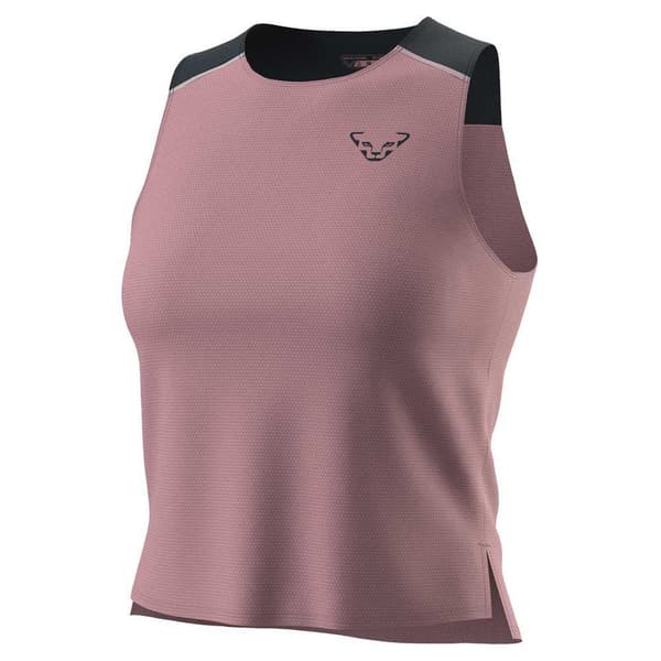 Dynafit Hihaton T-paita Sky Crop Pinkki L Nainen