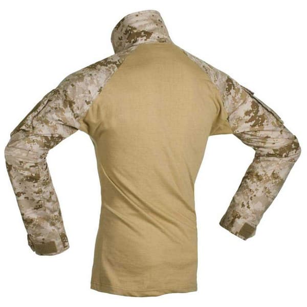 Invadergear Langærmet T-shirt Combat Beige XL Mand