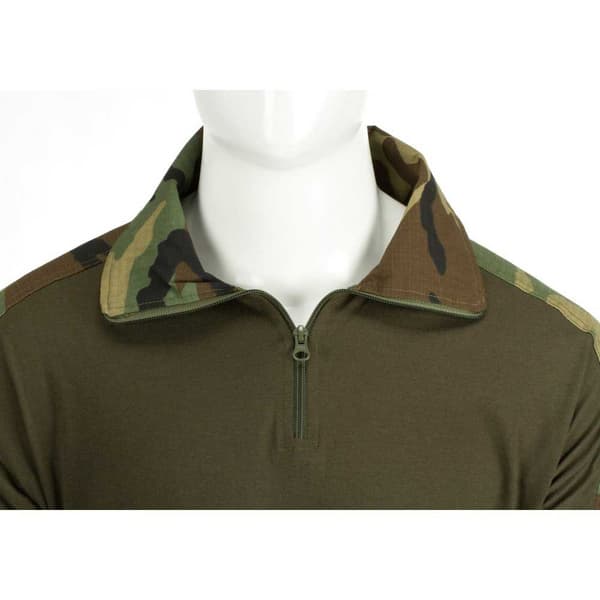 Invadergear Långärmad T-shirt Combat Grönt XS Man