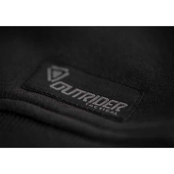 Outrider Tactical Hoodie Med Dragkedja Logo Svart XL Man