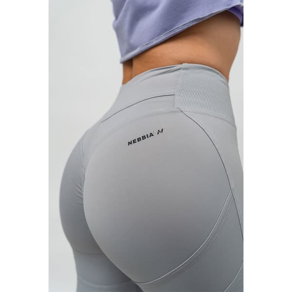 Nebbia Leggings Hög Midja Shaping Glute Pump Grå S Kvinna