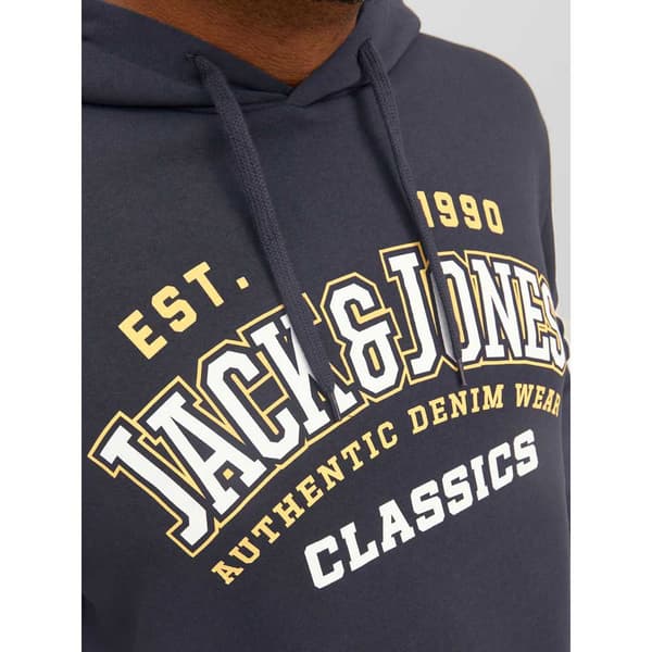Jack & Jones Luvtröja Logo 2 Col Plus Blå 3XL Man