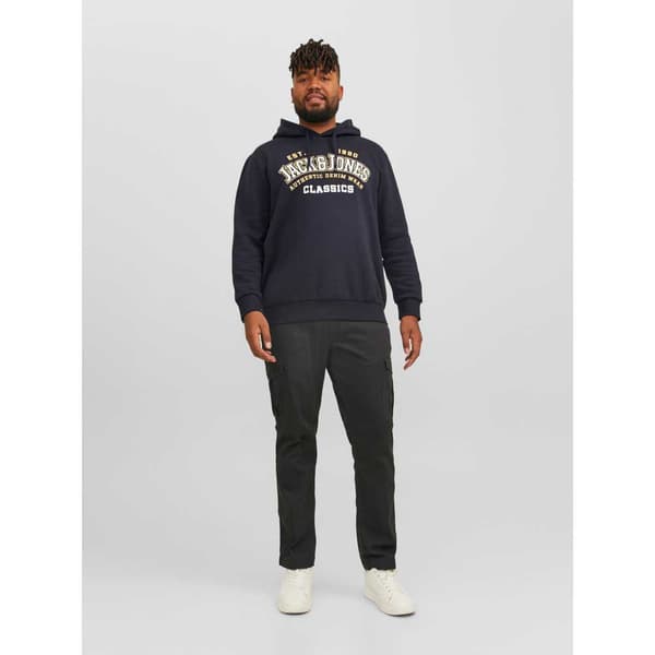 Jack & Jones Luvtröja Logo 2 Col Plus Blå 3XL Man
