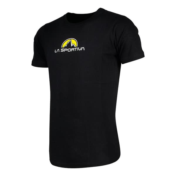 La Sportiva Lyhythihainen T-paita Footstep Musta L Mies