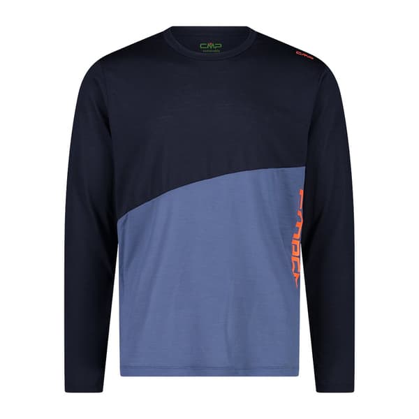 Cmp Langærmet T-shirt 32l2787 Blå 4XL Mand