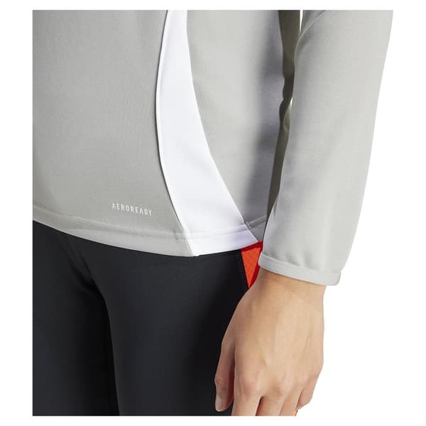 Adidas Half Zip Collegepaita Koulutus Tiro24 Harmaa 2XS / Regular Nainen