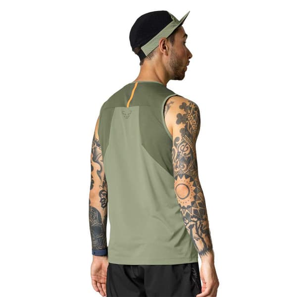 Dynafit Ärmlös T-shirt Sky Grönt L Man